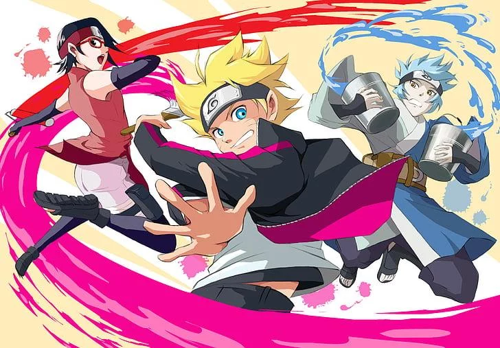 Free Download Naruto Boruto Sasuke Sarada Wallpaper Page 510114 (728 x 507)