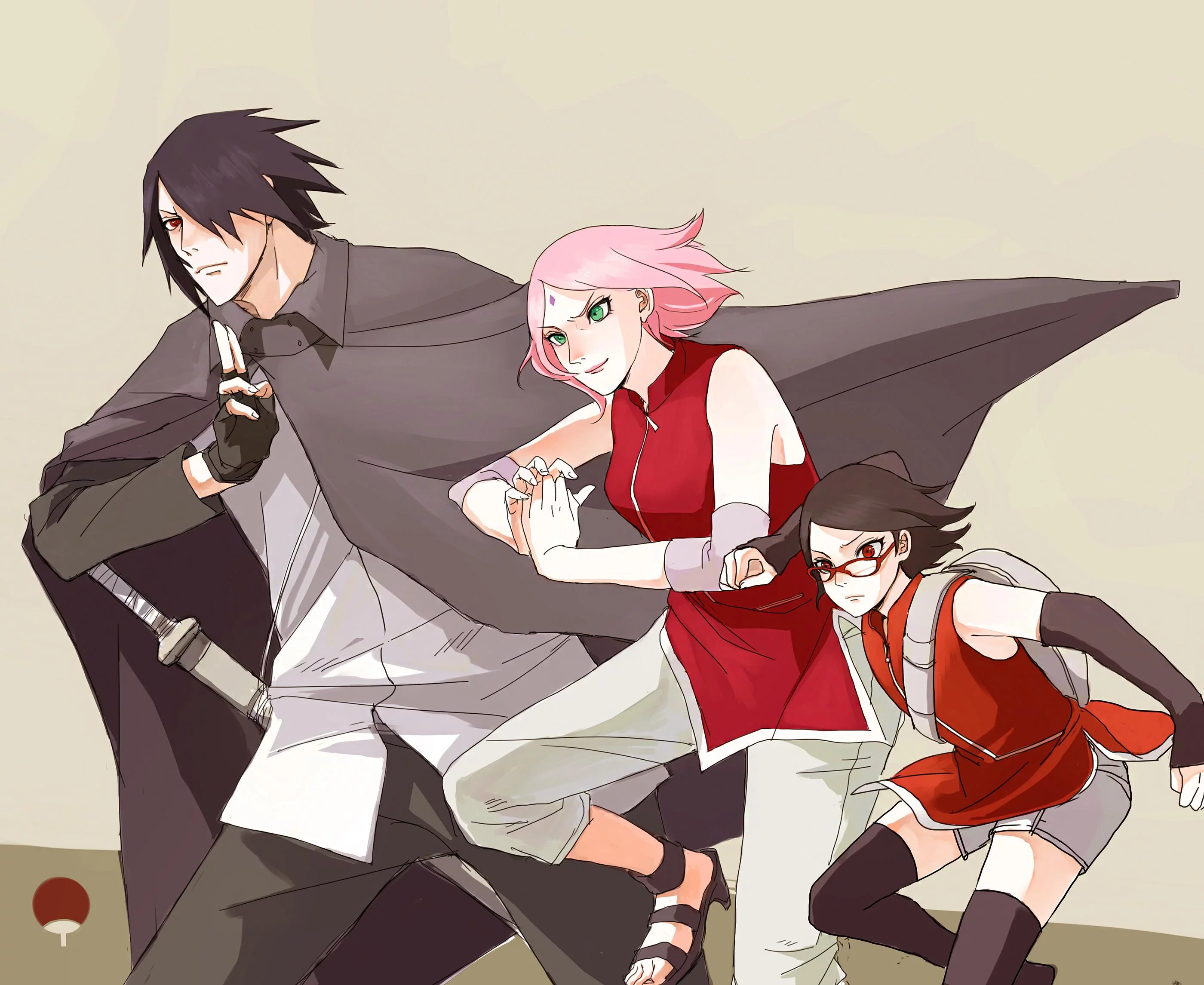 Free Download Naruto Boruto Sasuke Sarada Wallpaper Page 510140 (2800 x 2291)