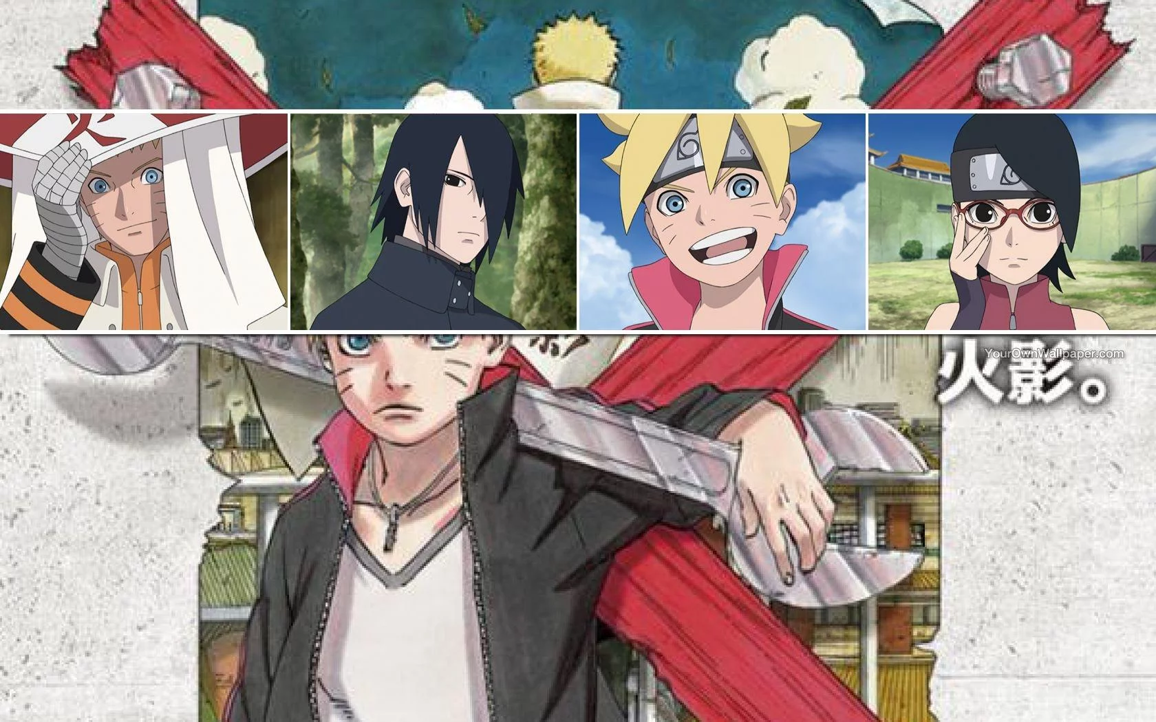 Free Download Naruto Boruto Sasuke Sarada Wallpaper Page 510142 (1680 x 1050)