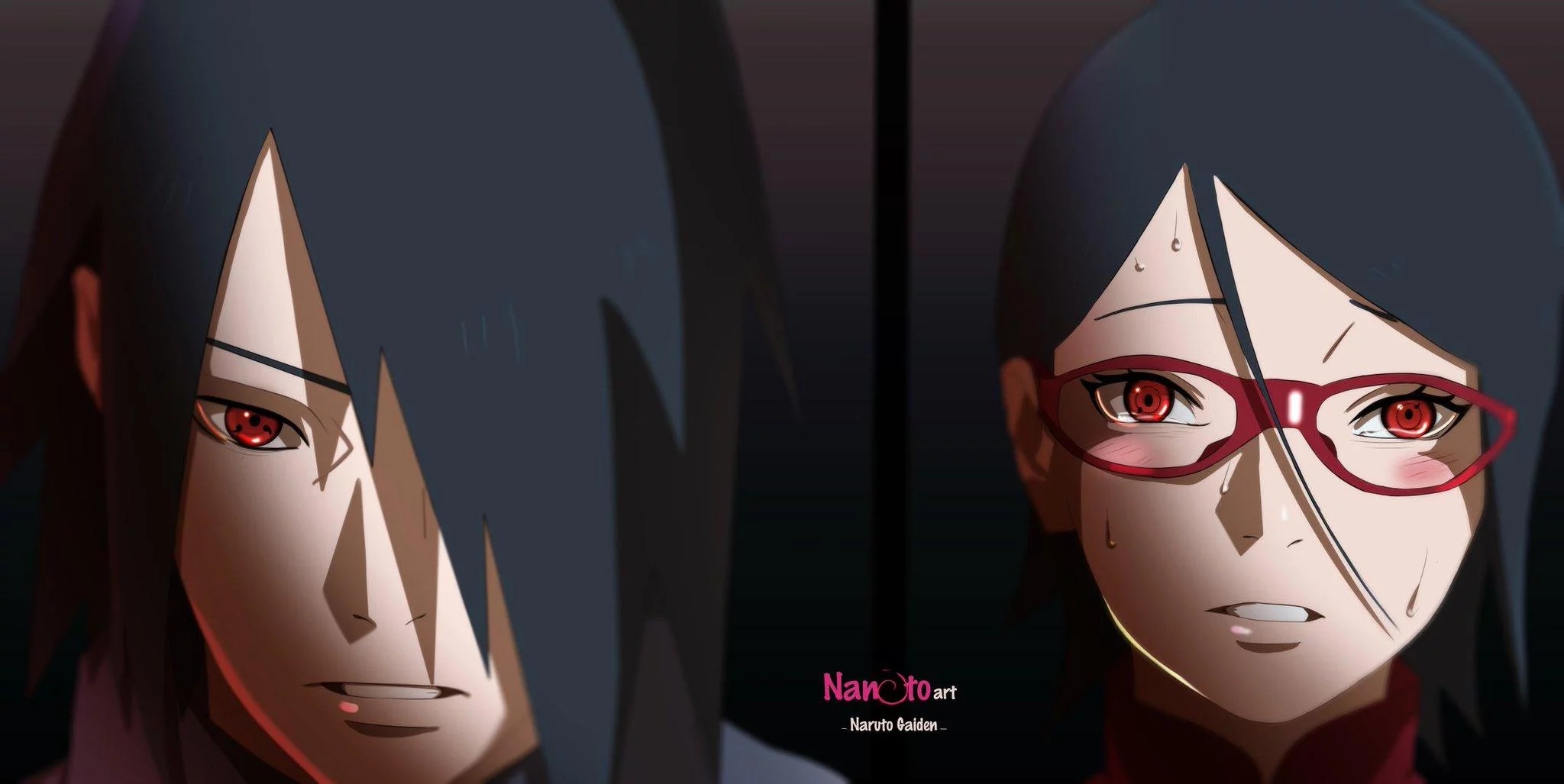 Free Download Naruto Boruto Sasuke Sarada Wallpaper Page 510152 (2048 x 1027)