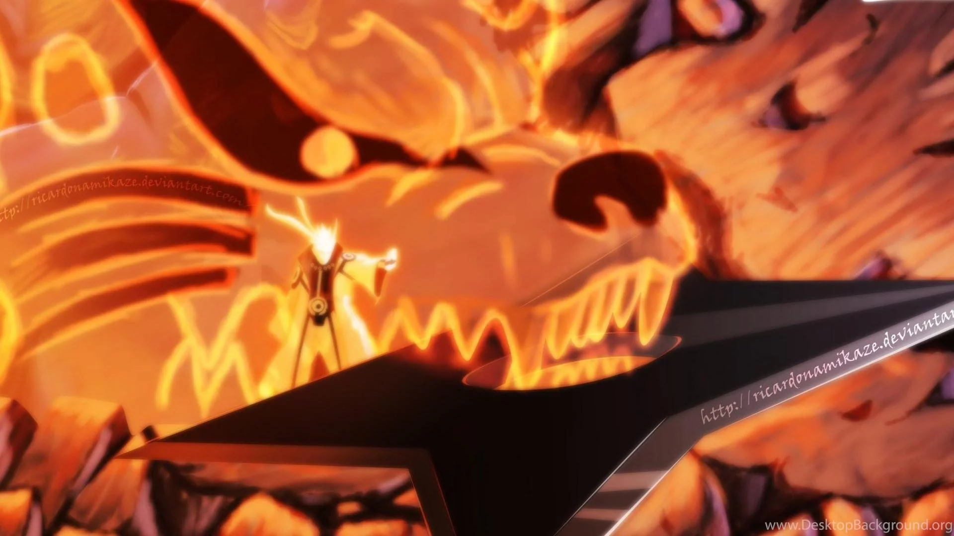 Free Download Naruto Chakra Kyuubi Wallpaper Page 511885 (1920 x 1080)