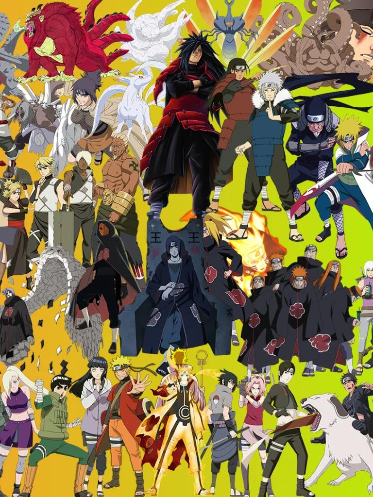 Free Download Naruto Characters Wallpaper Phone Page 513203 (768 x 1024)