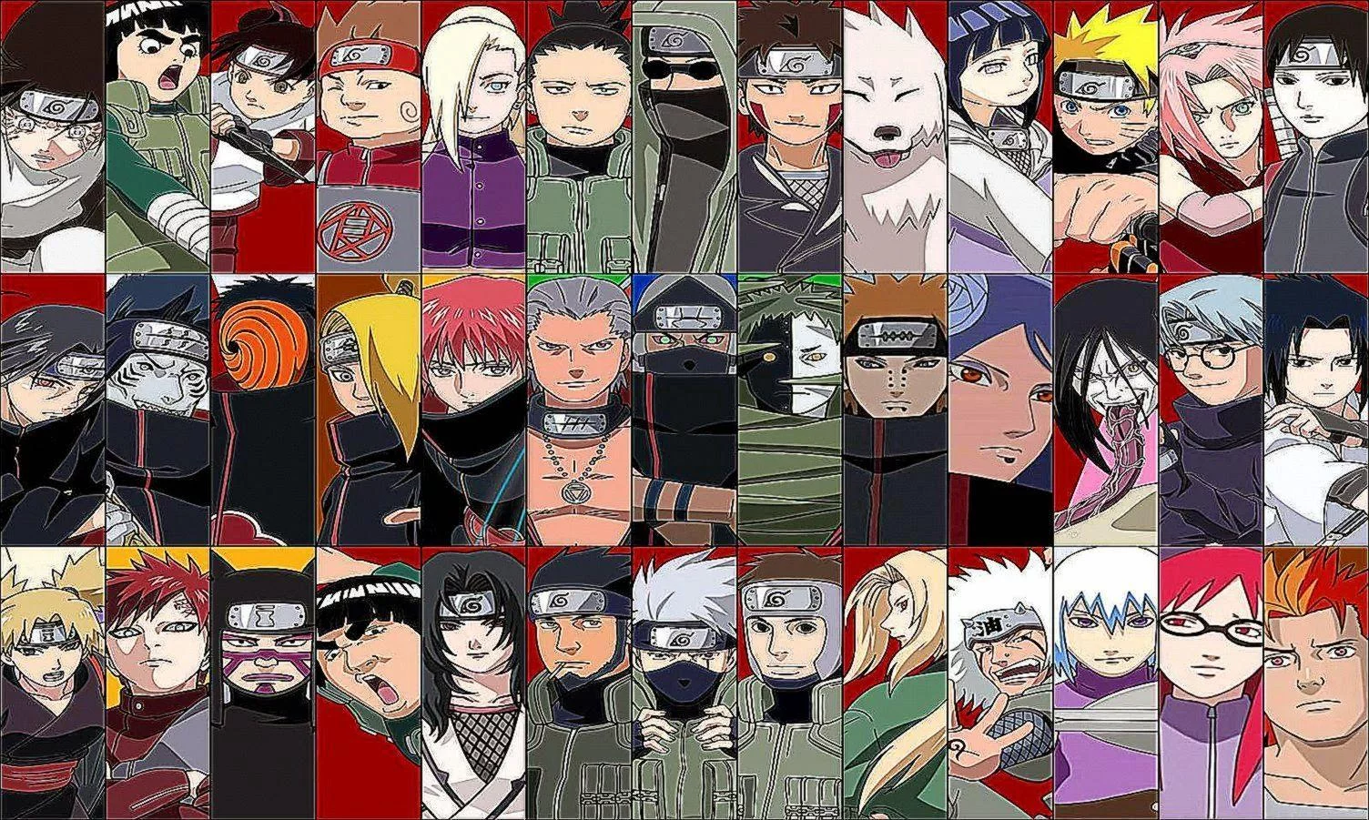 Free Download Naruto Characters Wallpaper Collection Page 513237 (1504 x 901)