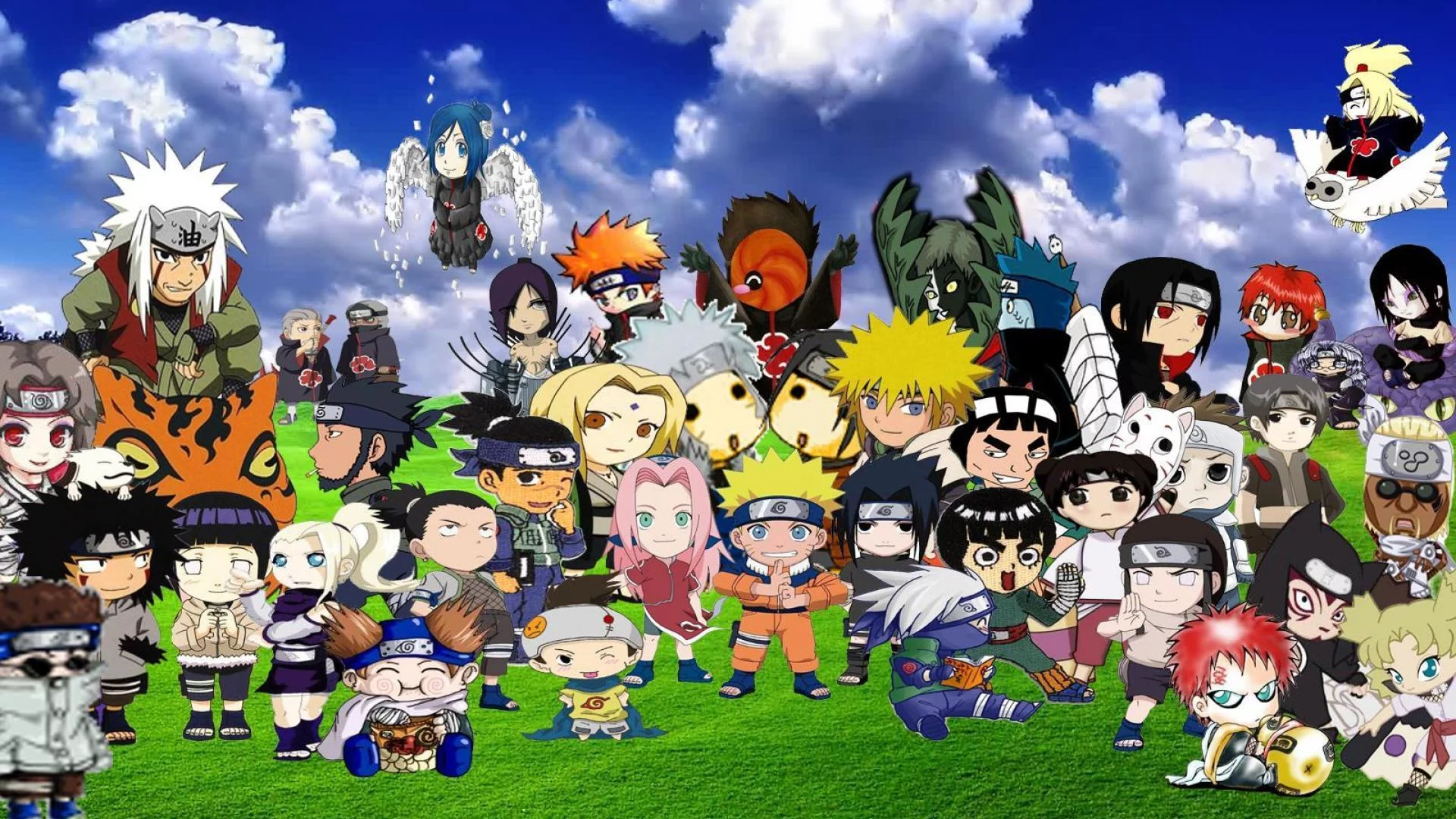 Free Download Naruto Characters Wallpaper Collection Page 513259 (1920 x 1080)