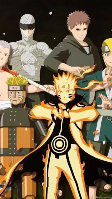 Free Download Naruto Characters Iphone Wallpaper Page 513335 (360 x 640)
