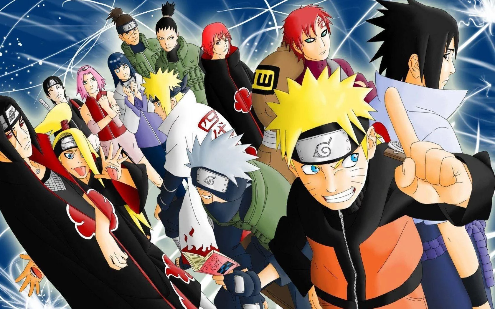 Free Download Naruto Shippuden All Characters Wallpaper Page 514986 (1680 x 1050)