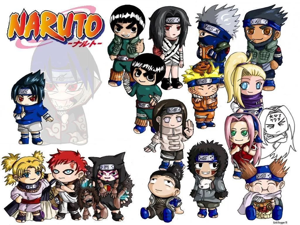 Free Download Naruto Chibi Desktop Wallpaper Page 515144 (1024 x 768)