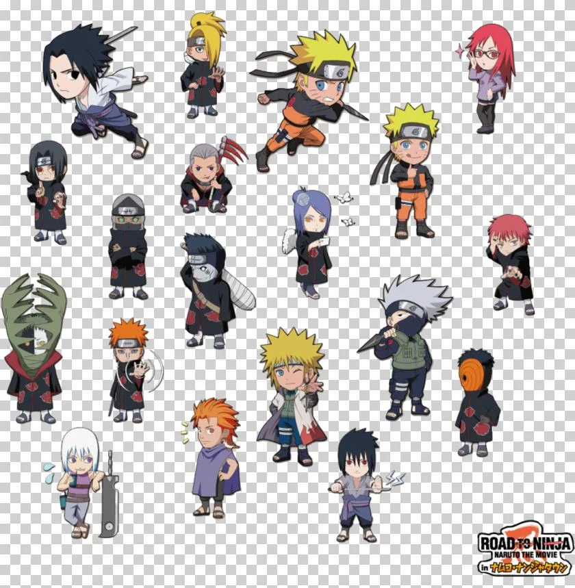 Free Download Naruto Shippuden Chibi Characters Wallpaper Page 519207 (840 x 859)