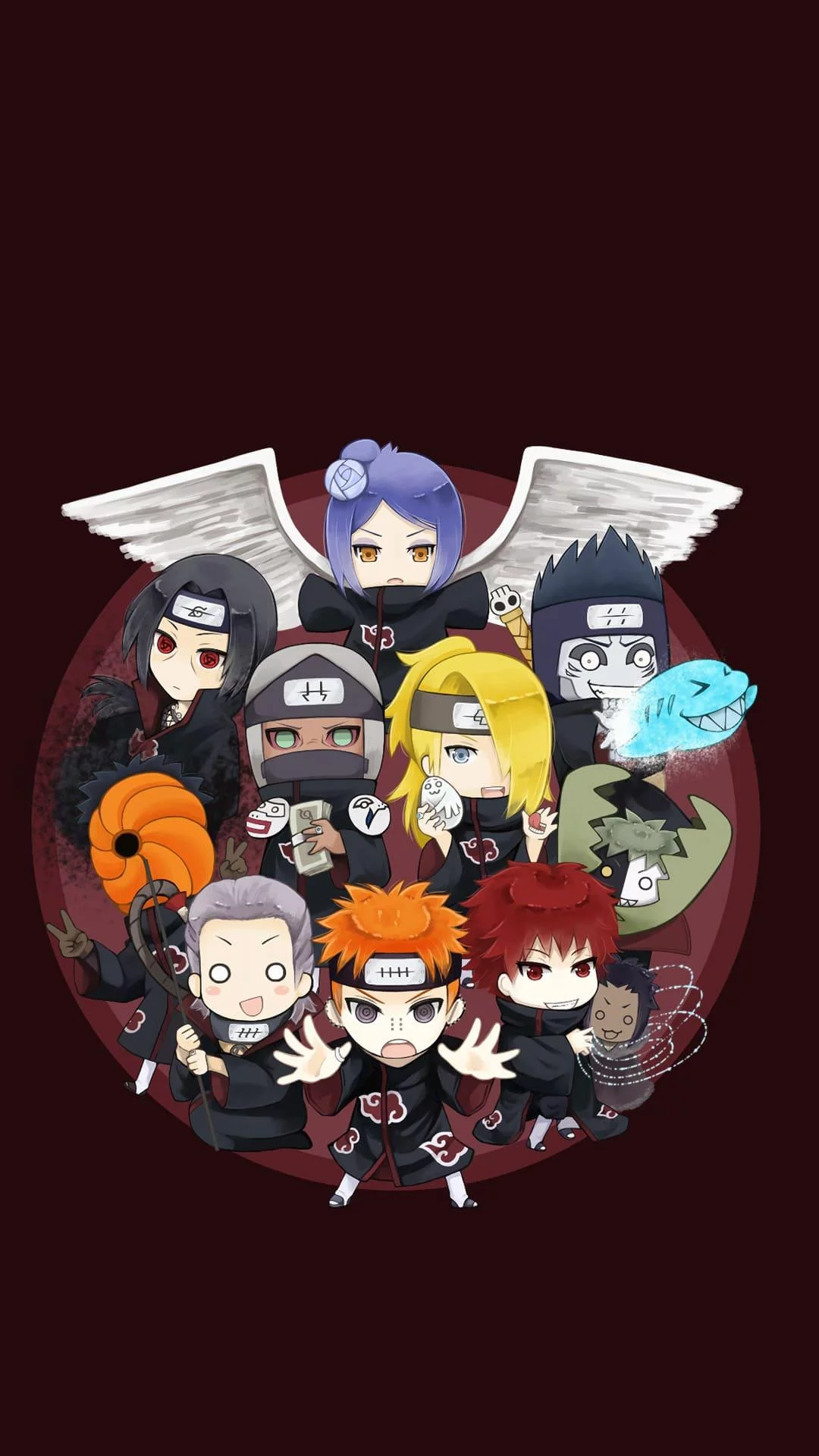 Free Download Naruto Chibi Wallpaper Iphone Page 519299 (1080 x 1920)