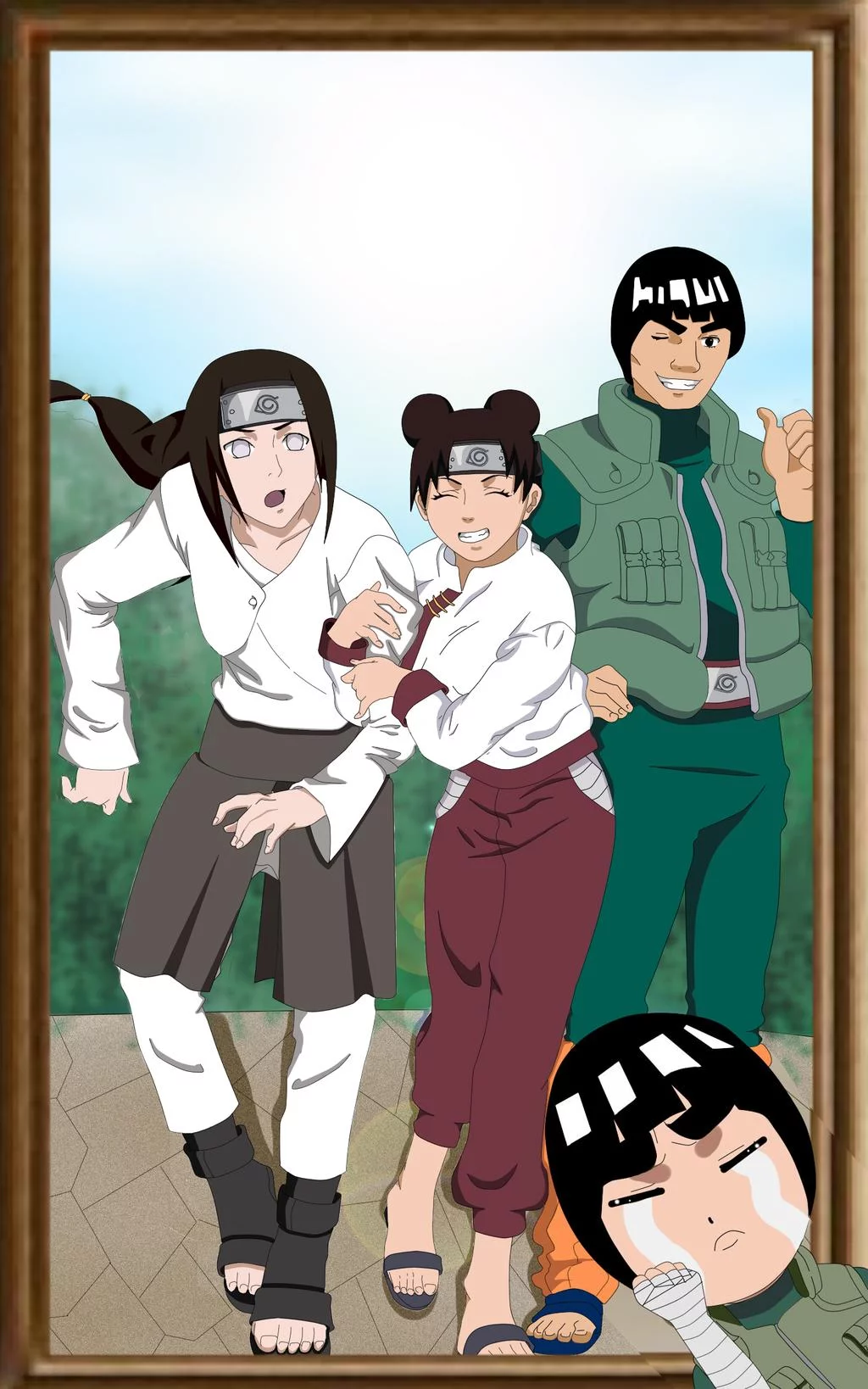 Free Download Naruto Chibi Wallpaper Team Gai Page 524379 (1024 x 1638)