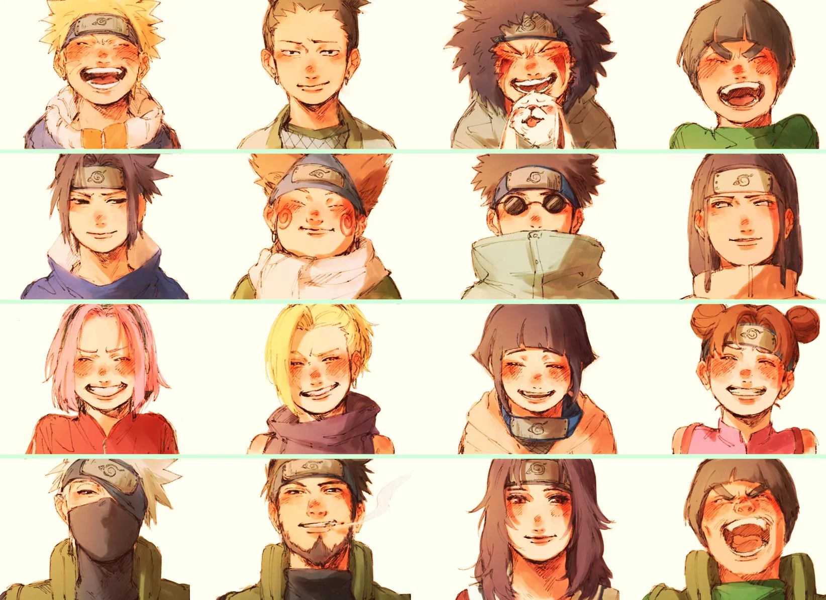 Free Download Naruto Chibi Wallpaper Team Gai Page 524421 (1644 x 1195)