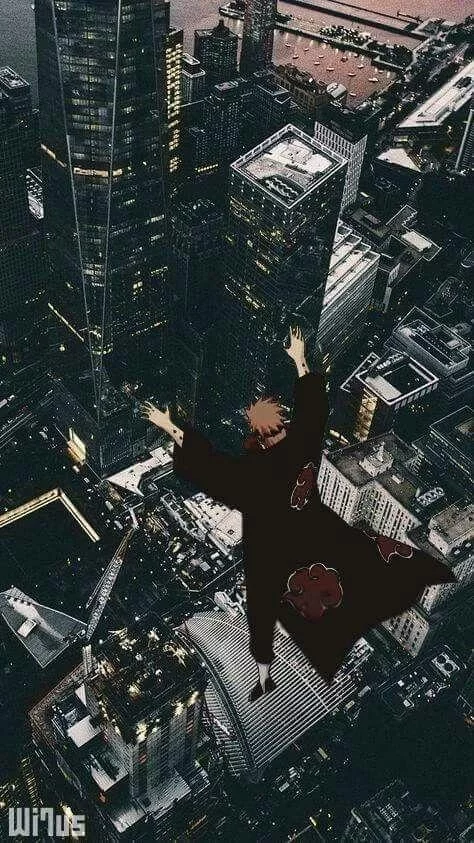 Free Download Naruto City Phone Wallpaper Page 524855 (474 x 843)