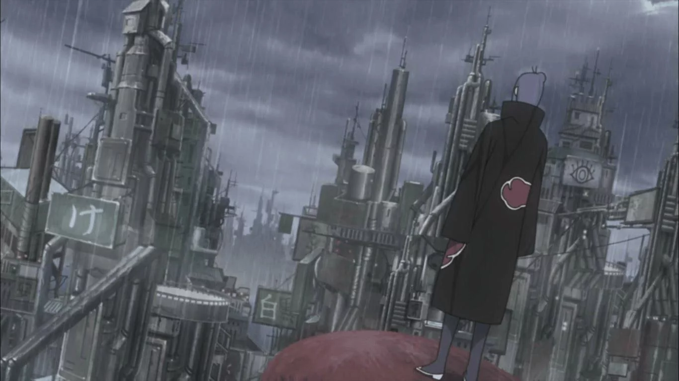 Free Download Naruto Shippuden Rain Wallpaper Page 524872 (1366 x 768)
