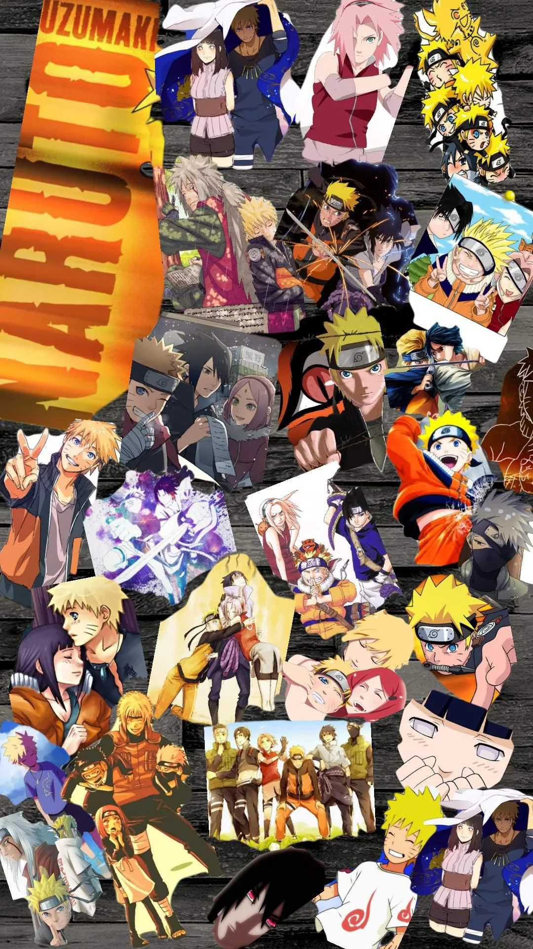Free Download Naruto Desktop Wallpaper Character Collage Page 526344 (1080 x 1920)