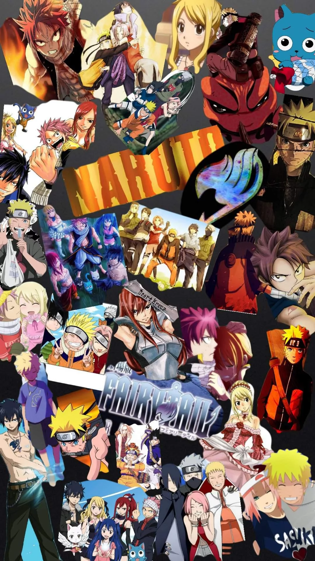 Free Download Naruto Desktop Wallpaper Character Collage Page 526352 (1080 x 1920)