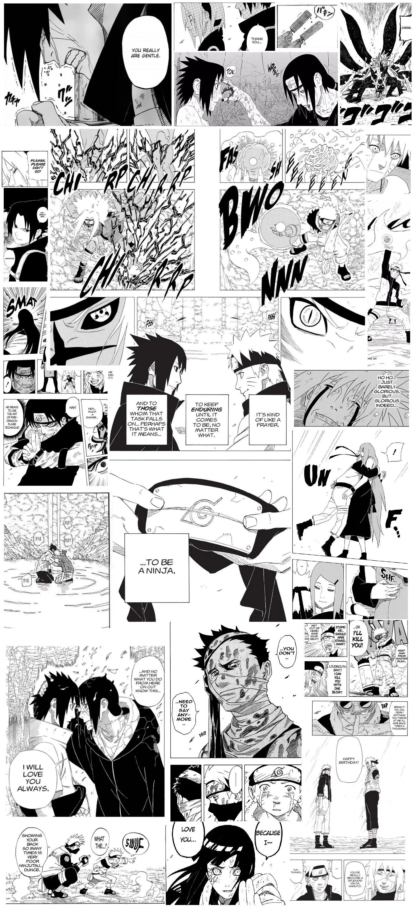 Free Download Naruto Collage Phone Wallpaper Page 526368 (1440 x 3168)