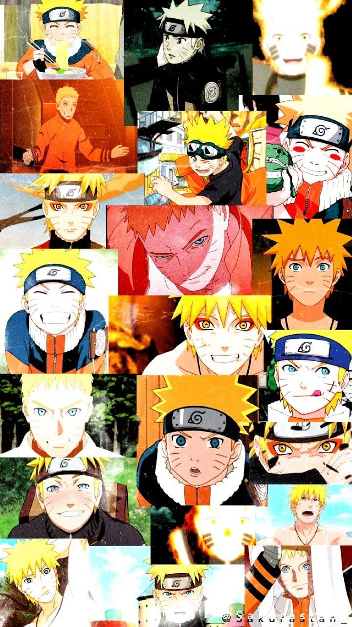 Free Download Naruto Collage Phone Wallpaper Page 526370 (720 x 1280)