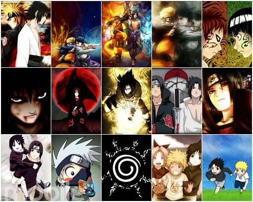 Free Download Naruto Collage Phone Wallpaper Page 526393 (508 x 405)