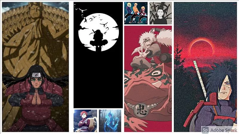 Free Download Naruto Collage Phone Wallpaper Page 526397 (800 x 450)