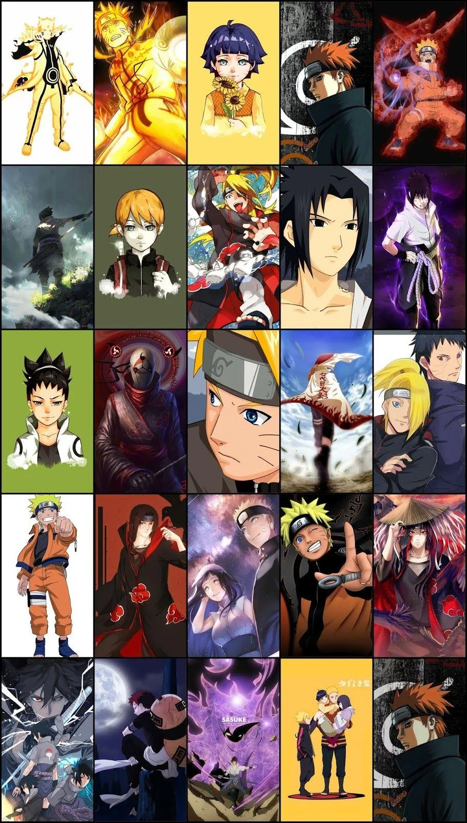 Free Download Naruto Collage Phone Wallpaper Page 526404 (909 x 1600)