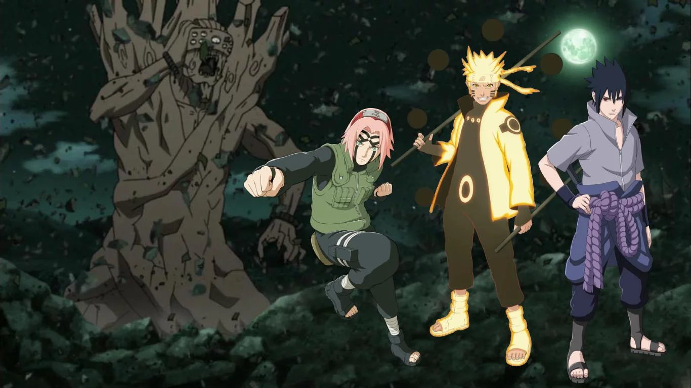 Free Download Naruto Shippuden Team 7 Wallpaper Hd Page 52990 (1366 x 768)
