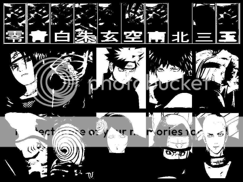 Free Download Naruto Cool Wallpaper Black And White Page 530859 (1024 x 768)
