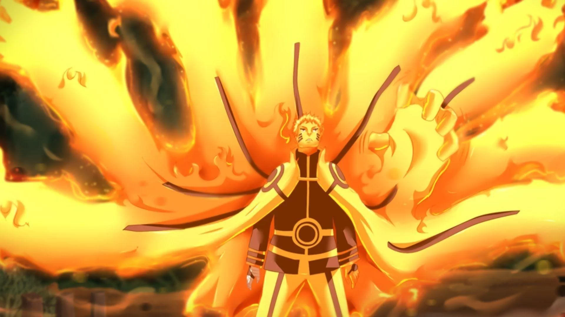 Free Download Naruto Vs Kyuubi Wallpaper Page 534842 (1920 x 1080)