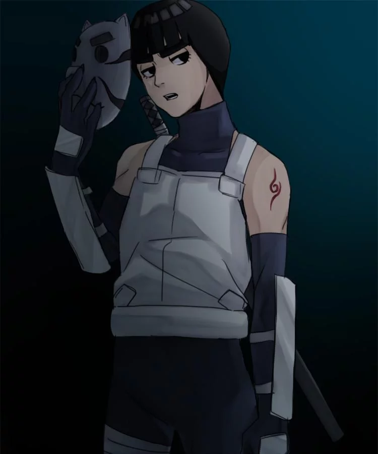 Free Download Naruto Dark Wallpaper Rock Lee Page 536098 (750 x 900)