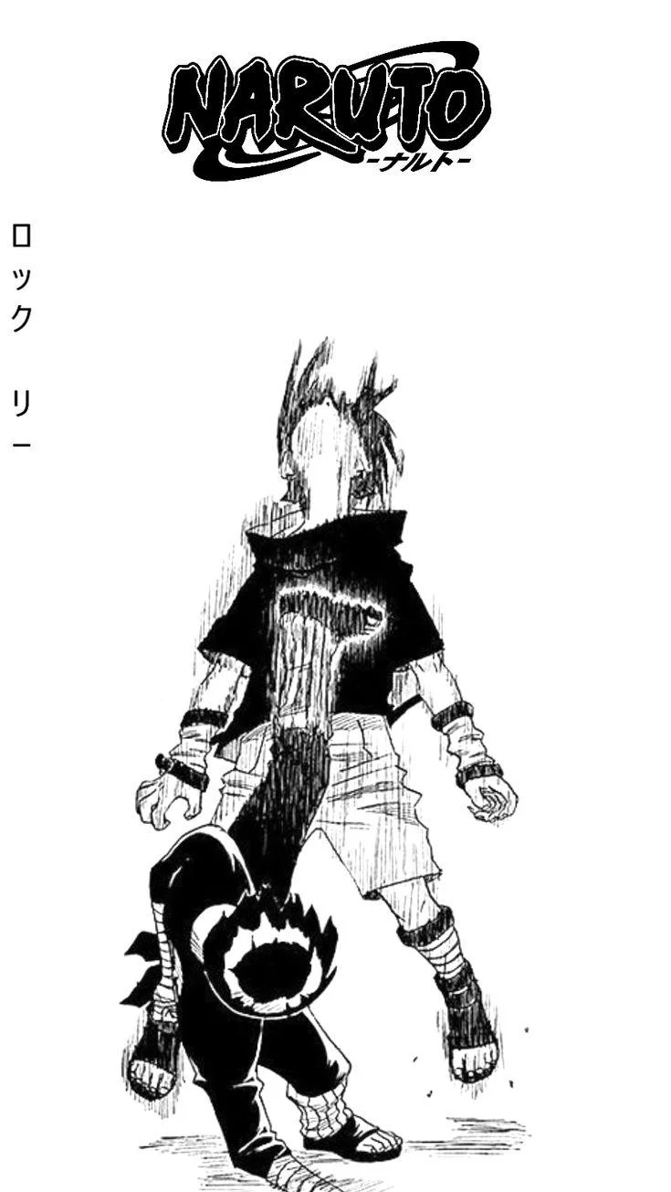 Free Download Naruto Dark Wallpaper Rocklee Page 536111 (735 x 1305)