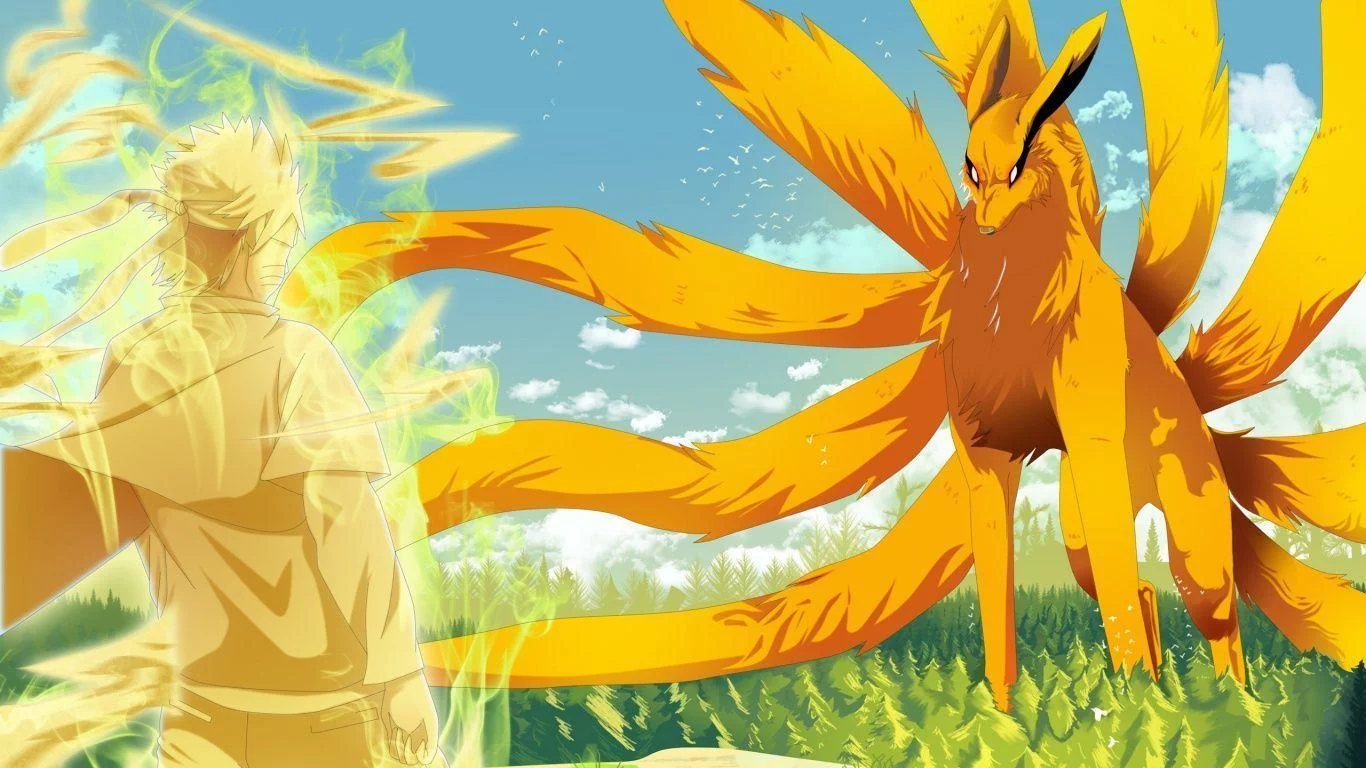 Free Download Naruto Demon Fox Wallpaper Page 537346 (1366 x 768)
