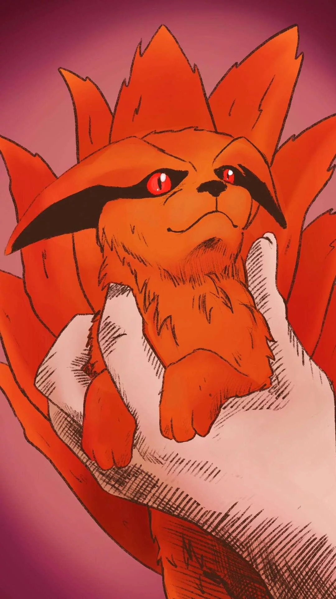 Free Download Naruto Kyuubi 4 Tails Wallpaper Page 537370 (1080 x 1920)