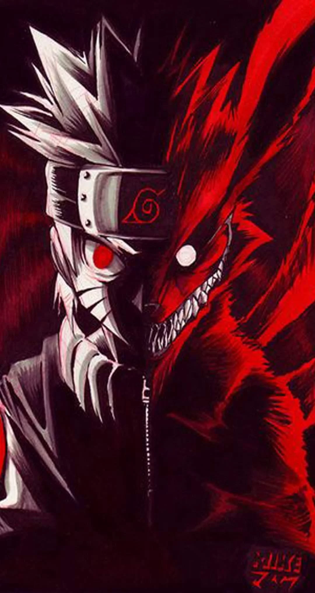 Free Download Naruto Demon Inside Wallpaper Page 538651 (1080 x 2034)