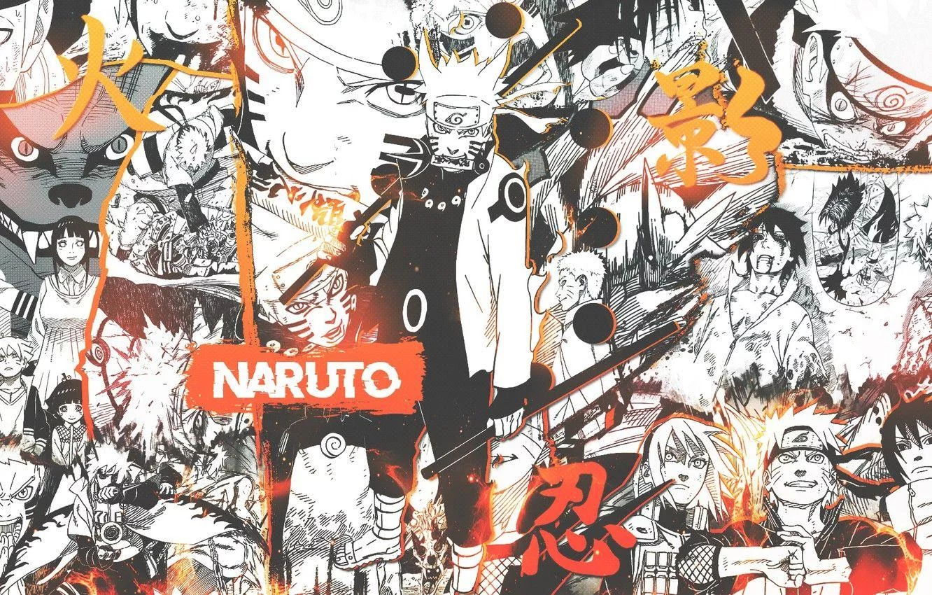 Free Download Naruto Desktop Wallpaper Character Collage Page 538920 (1332 x 850)