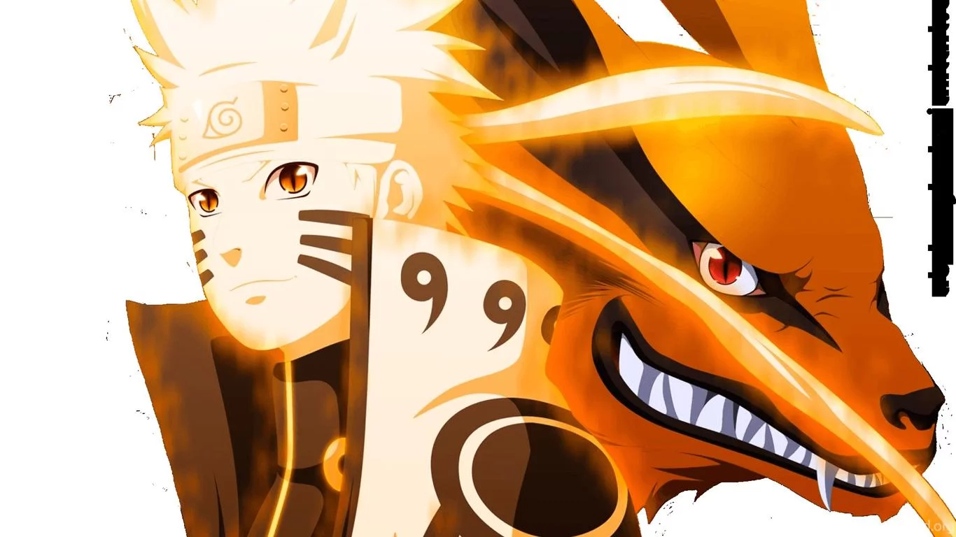 Free Download Naruto Desktop Wallpaper Kyuubi Mode Page 541172 (1366 x 768)