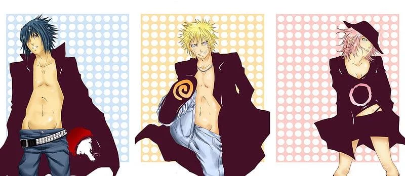 Free Download Naruto Desktop Wallpaper Sasuke Sakura And Naruto Page 541380 (800 x 348)