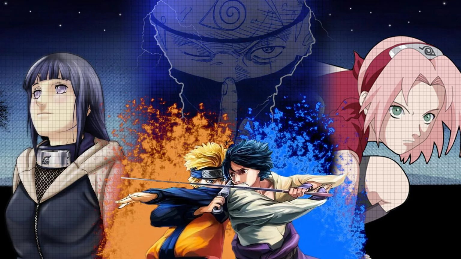 Free Download Kakashi Naruto Sasuke Sakura Wallpaper Page 54145 (1536 x 864)