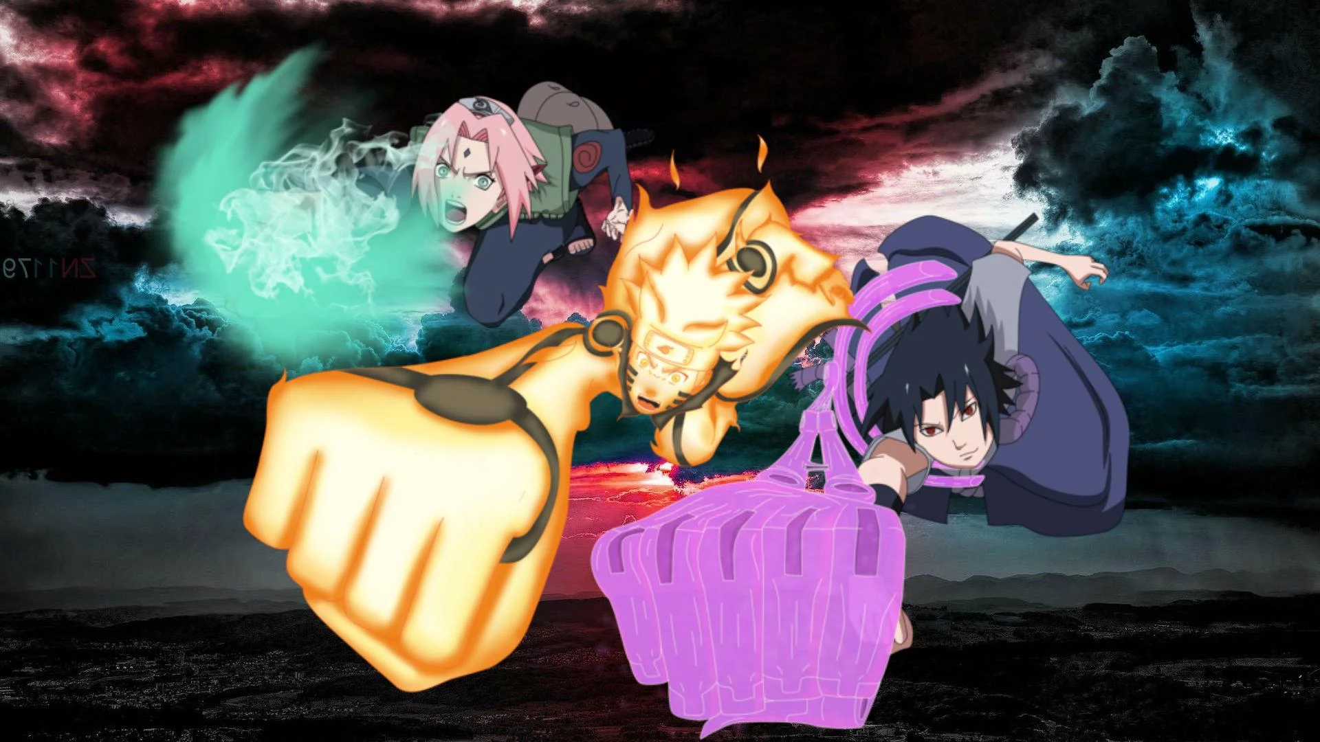 Free Download Naruto Shippuden Team 7 Wallpaper Hd Page 54256 (1920 x 1080)