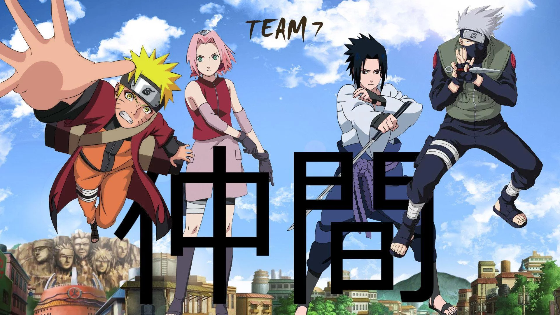Free Download Naruto Shippuden Team 7 Wallpaper Hd Page 54260 (1920 x 1080)