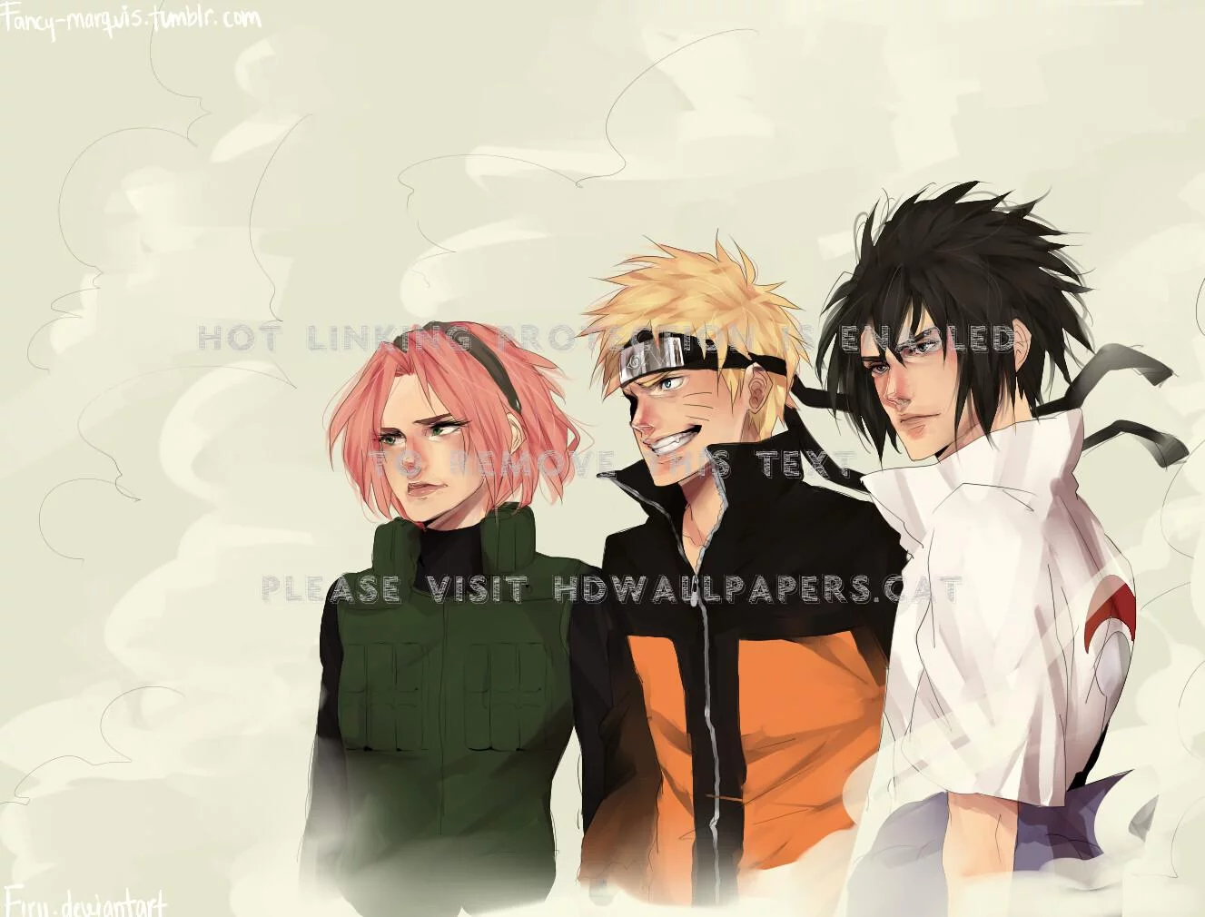 Free Download Naruto Desktop Wallpaper Team 7 Page 54265 (1327 x 1010)