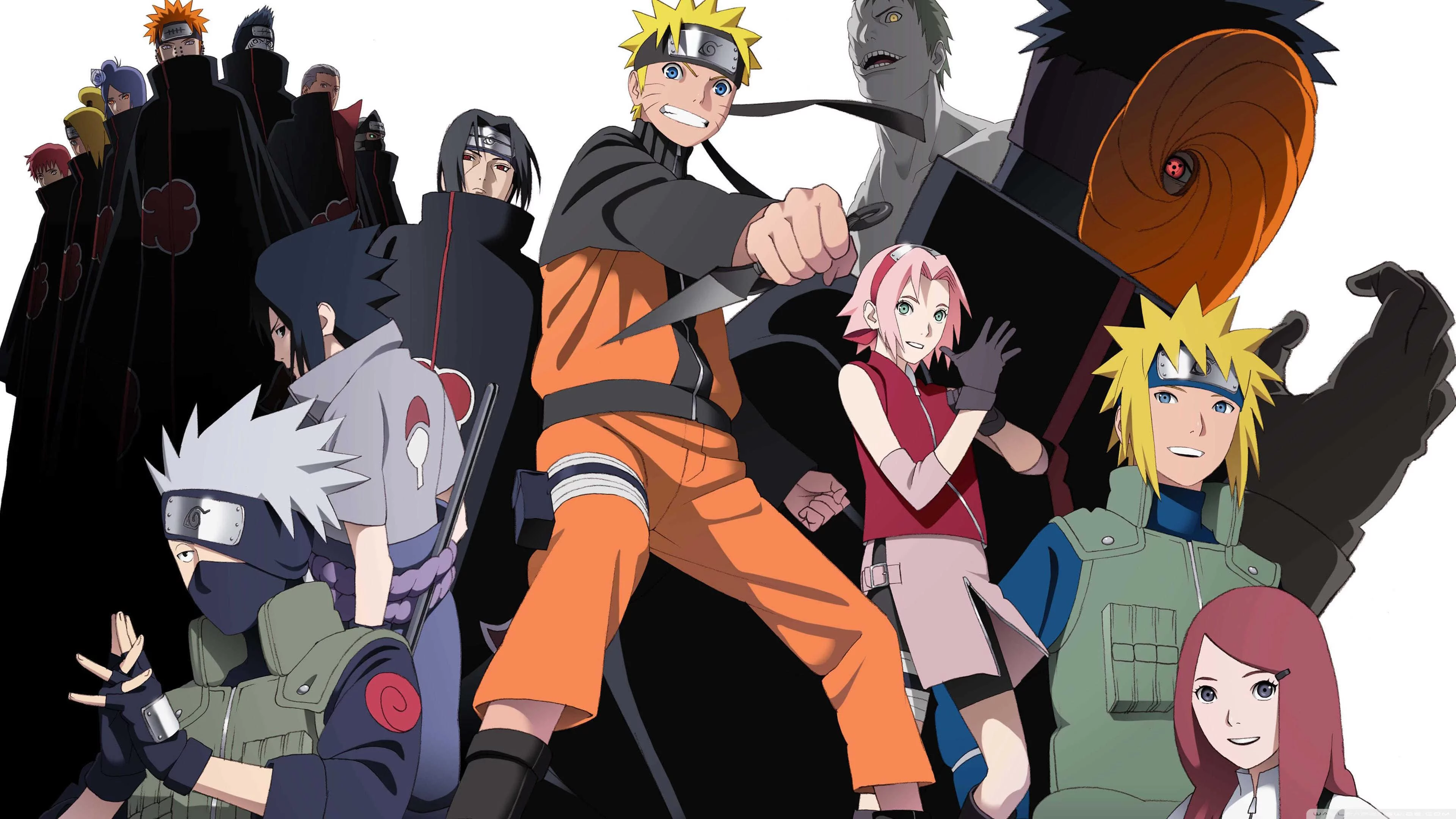 Free Download Naruto Desktop Wallpaper Span Top And Bottom Page 543066 (3840 x 2160)