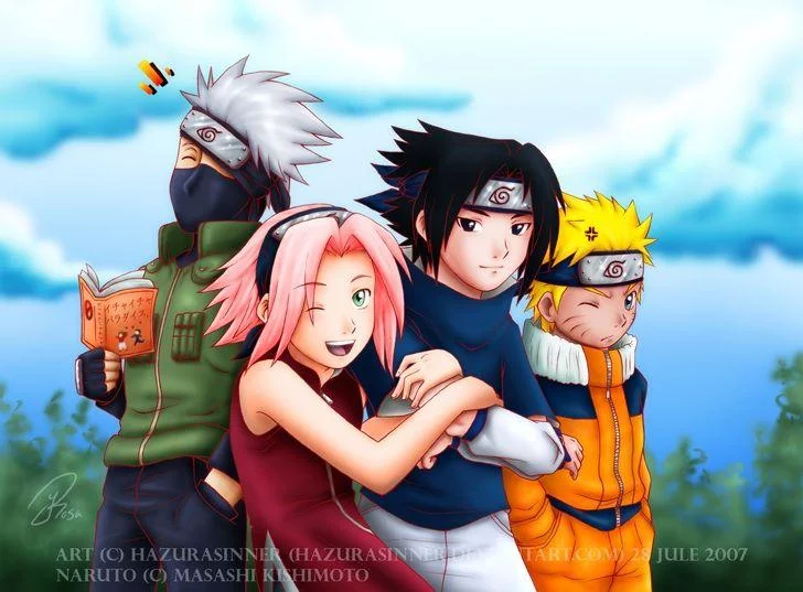Free Download Naruto Desktop Wallpaper Team 7 Page 543129 (728 x 537)