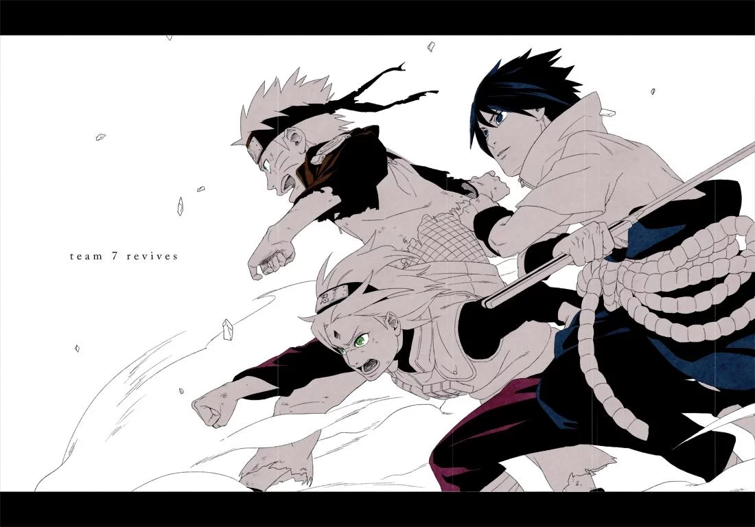 Free Download Naruto Desktop Wallpaper Team 7 Page 543167 (1100 x 768)