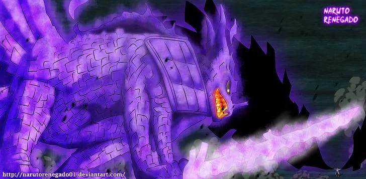 Free Download Naruto Kyuubi Mode Vs Sasuke Susanoo Wallpaper Page 546360 (728 x 357)