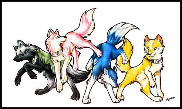 Free Download Naruto Fang Wolf Wallpaper Page 553137 (600 x 359)