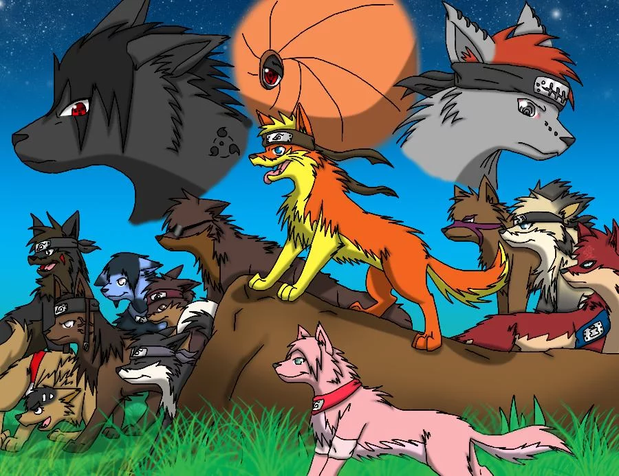 Free Download Naruto Fang Wolf Wallpaper Page 553189 (900 x 693)