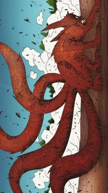 Free Download Naruto Four Tails Wallpaper Page 554820 (360 x 640)