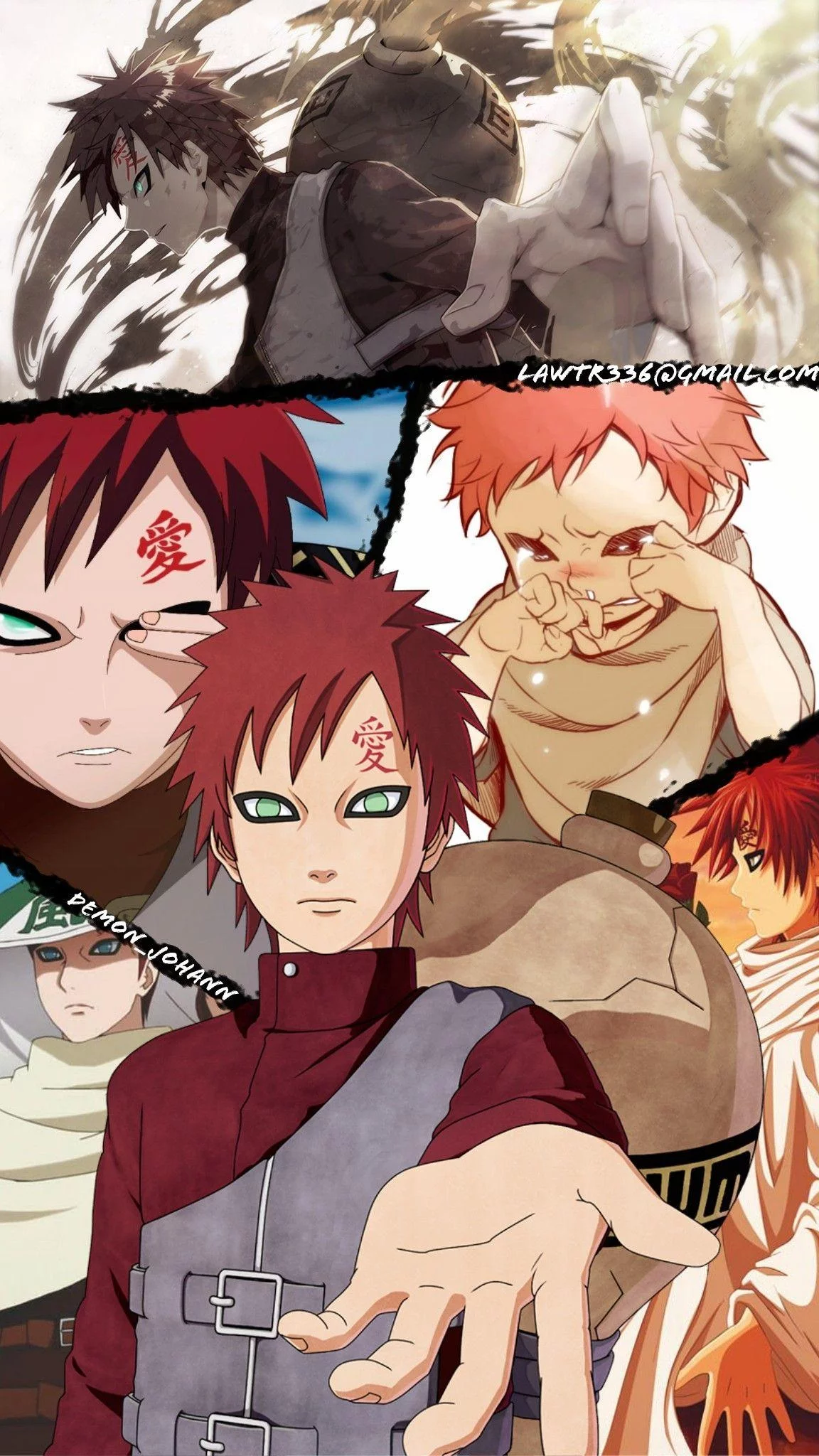 Free Download Naruto Gaara Wallpaper Mobile Page 556975 (1152 x 2048)
