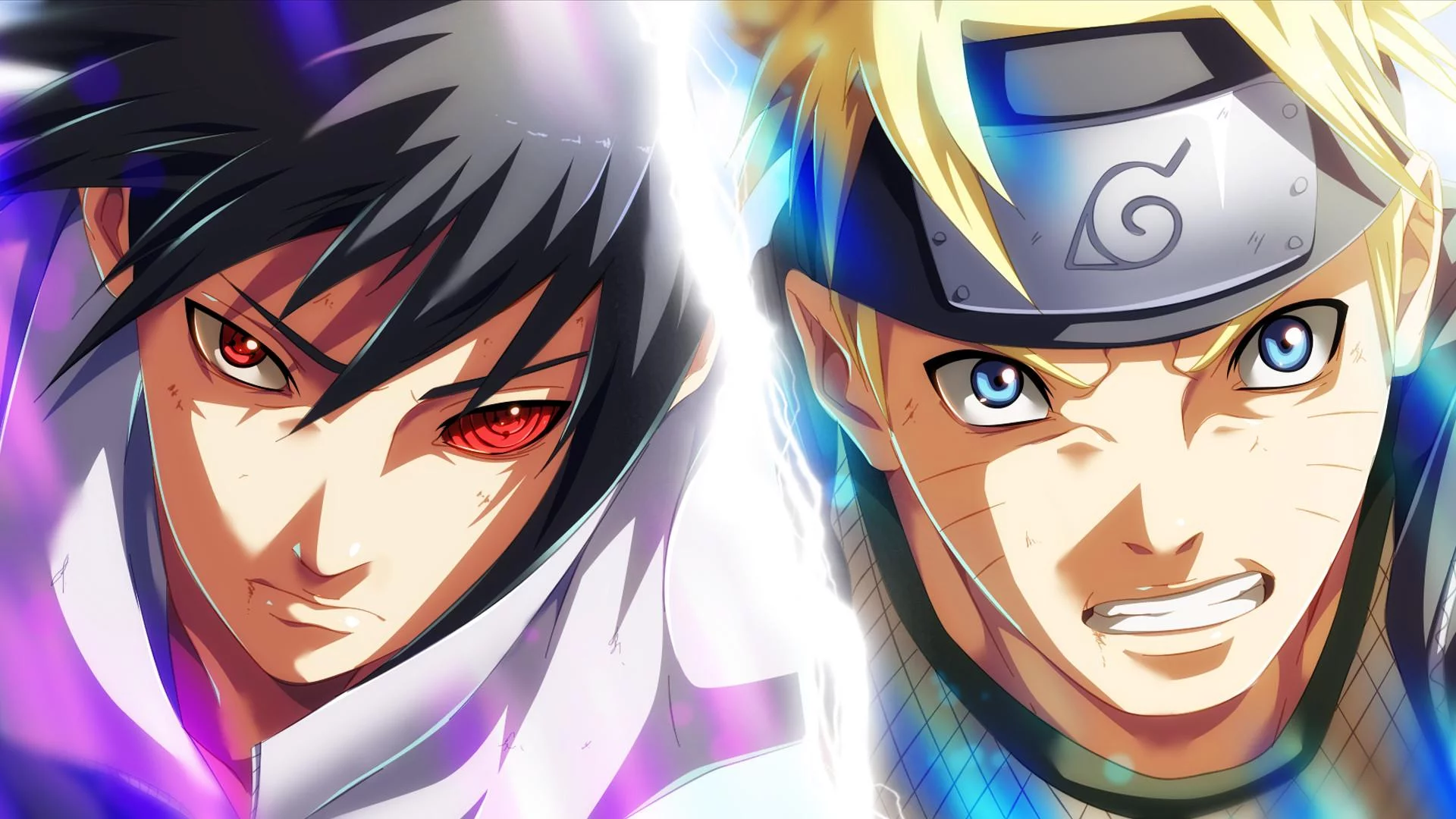 Free Download Naruto Vs Sasuke Animation Wallpaper Page 559901 (1920 x 1080)