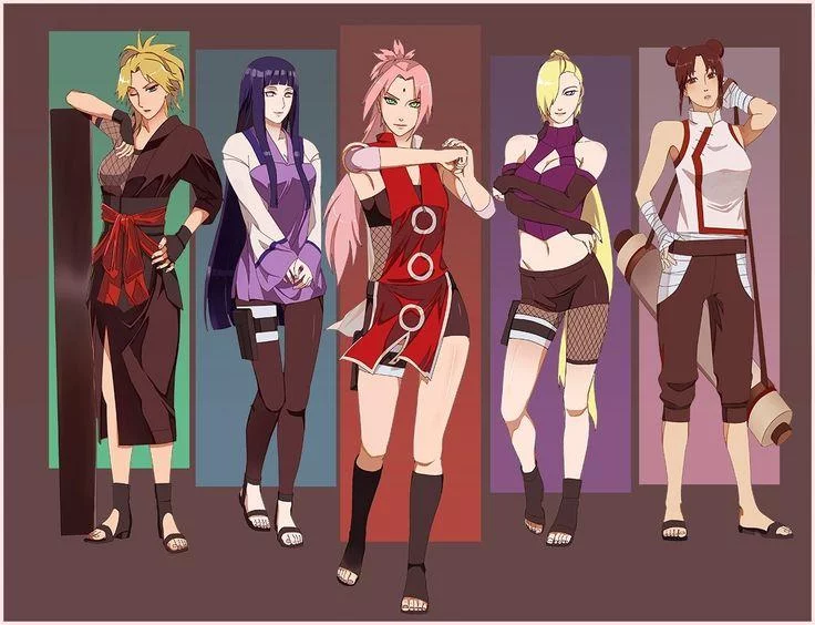 Free Download Naruto Shippuden Females Wallpaper Page 565154 (736 x 564)