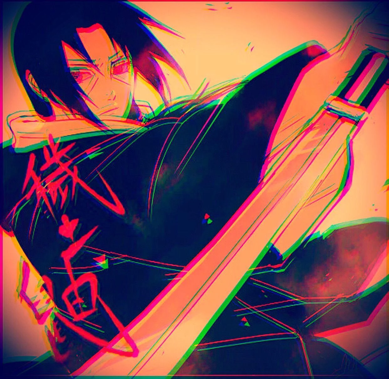 Free Download Naruto Glitch Art Wallpaper Page 568201 (1242 x 1211)